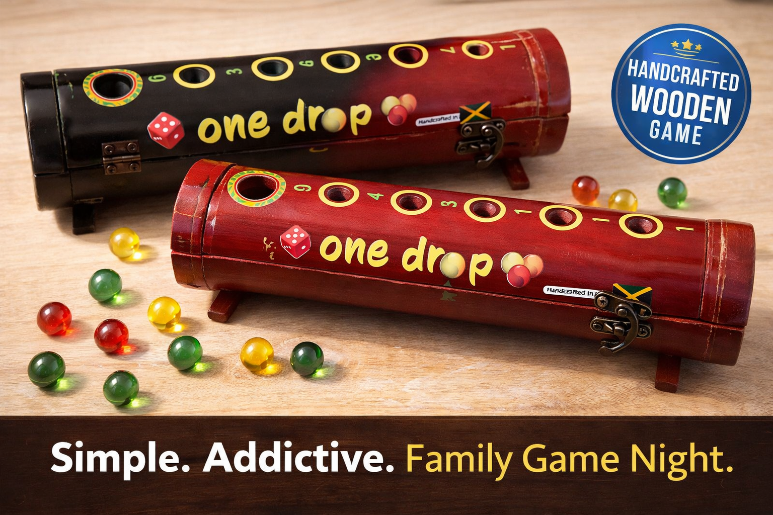One Drop (Dice & Marble Game)