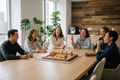 Team Playing in Office